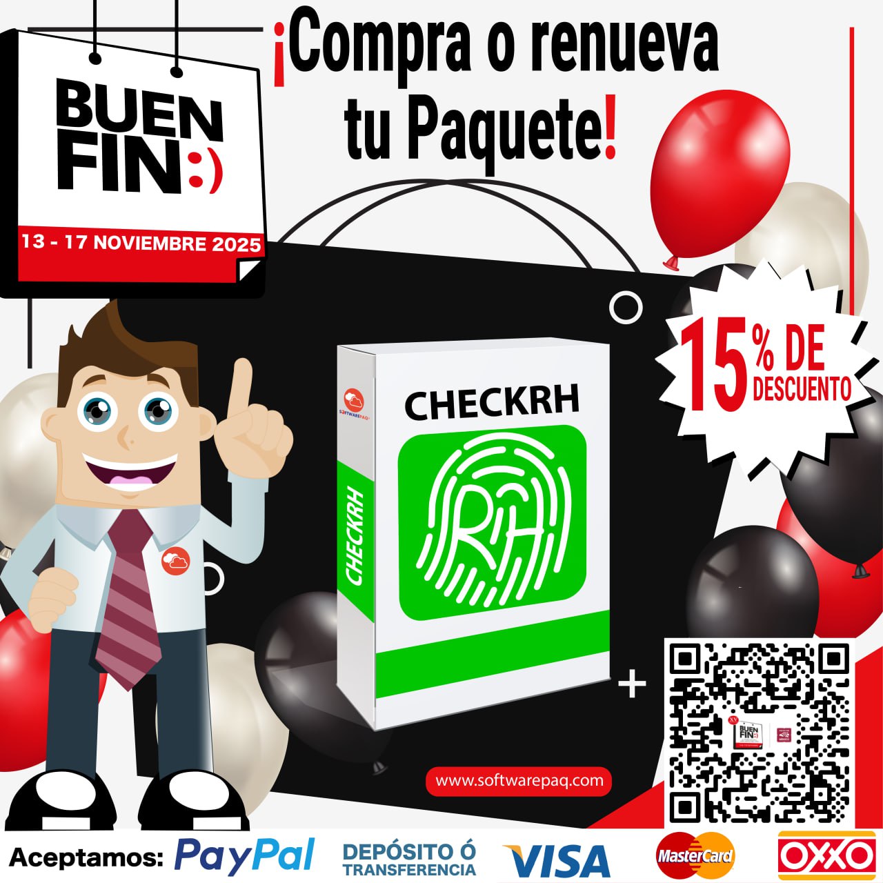 Anuncio promocional de CheckRH