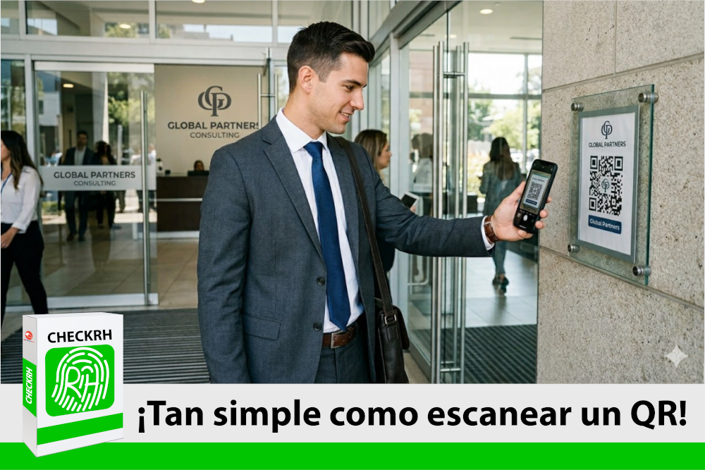 CheckRH kiosko con QR